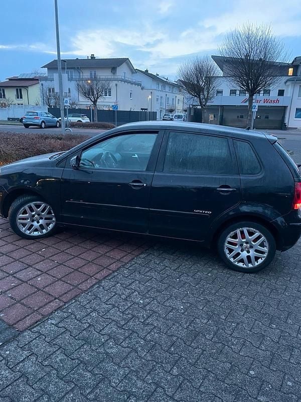 Gebraucht VW Polo United 69 PS (50 kW) 2008 Schwarz Kleinwagen