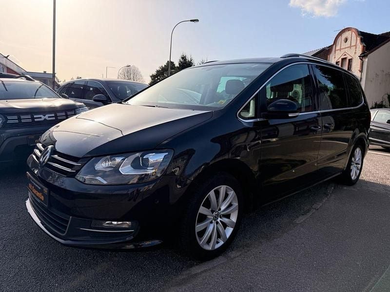 Gebraucht VW Sharan Highline 184 PS (135 kW) 2016 Schwarz Van / Kleinbus