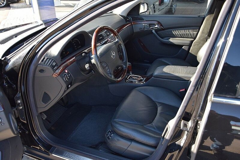 Gebraucht Mercedes S600 367 PS (269 kW) 2001 Schwarz Limousine