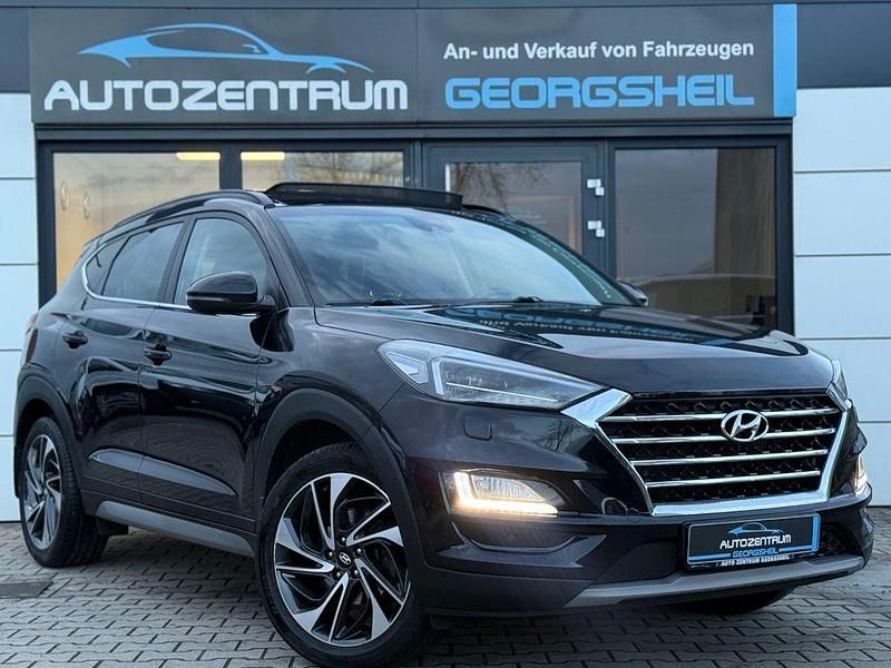 Schwarz Gebraucht 2019 Hyundai Tucson Premium SUV | 17.999 € (Fairer Preis) - Bild 1/4