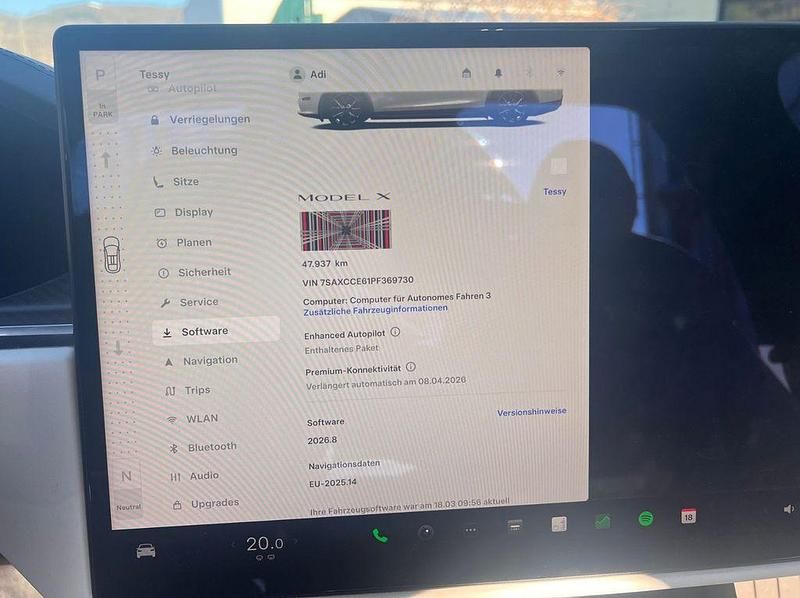 Gebraucht Tesla Model X Plaid 759 kW (1033 PS) 2022 Weiß SUV