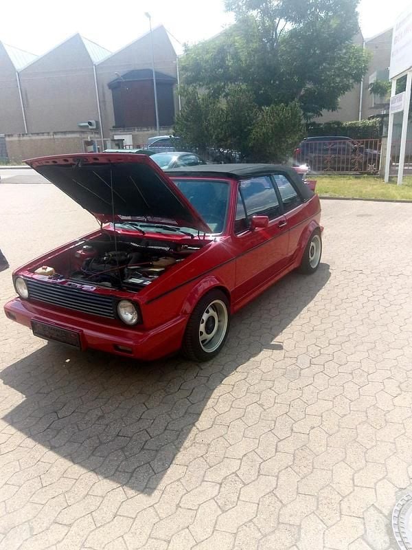 Gebraucht VW Golf Cabriolet 1990 Rot Cabrio