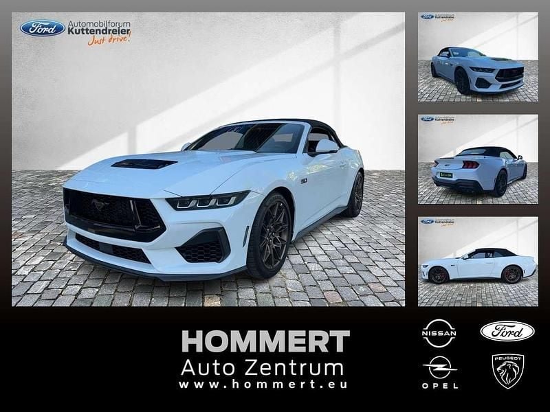 Liquidweiß Neu 2025 Ford Mustang GT Convertible Cabrio | 61.490 € (Fairer Preis) - Bild 1/4