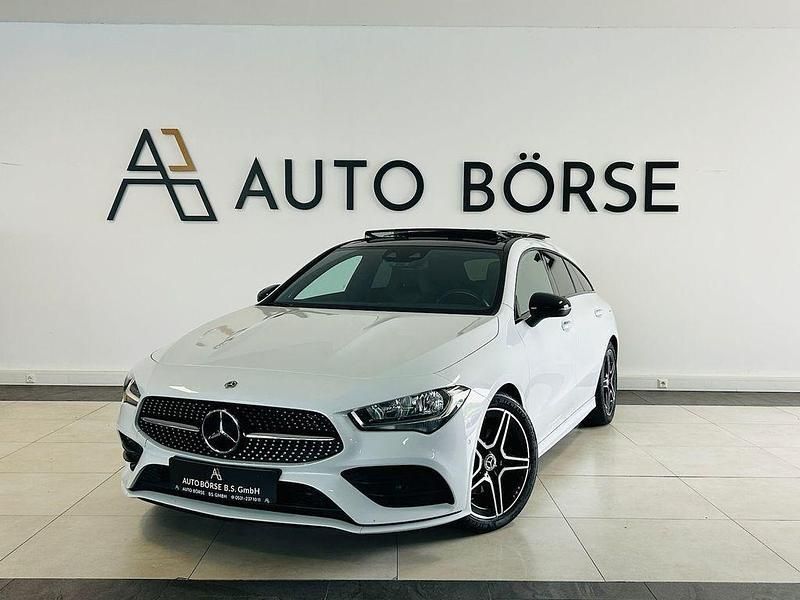 Weiß Gebraucht 2020 Mercedes CLA200 Shooting Brake AMG line Kombi | 26.490 € (Etwas zu teuer) - Bild 1/3