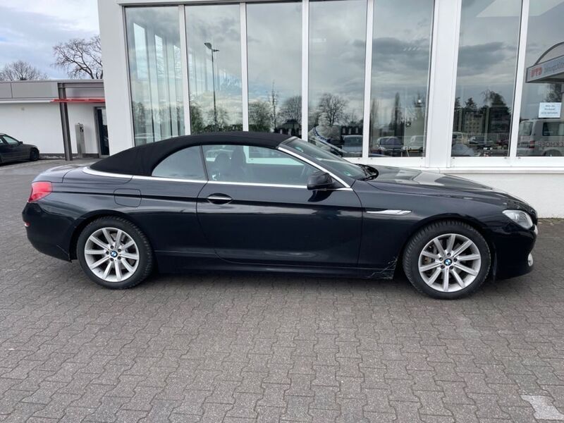 Schwarz Gebraucht 2014 BMW 640 Cabriolet Cabrio | 29.500 € (Fairer Preis) - Bild 1/4