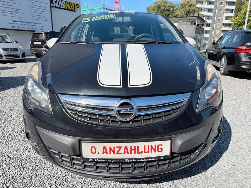 Gebraucht Opel Corsa Color Edition 101 PS (74 kW) 2014 Schwarz Kleinwagen
