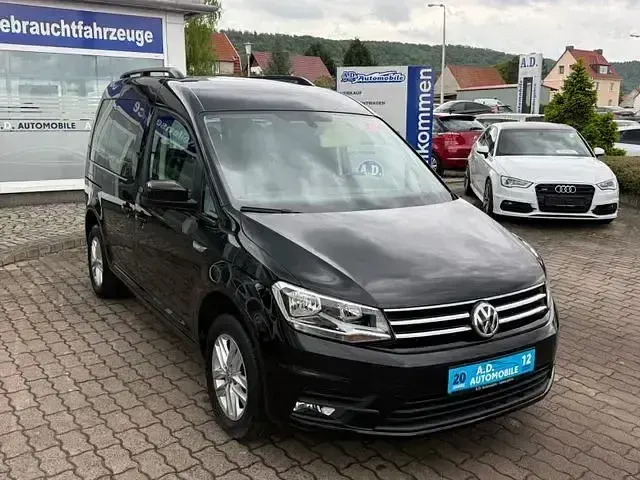 Gebraucht VW Caddy Comfortline 125 PS (91 kW) 2017 Schwarz Van / Kleinbus