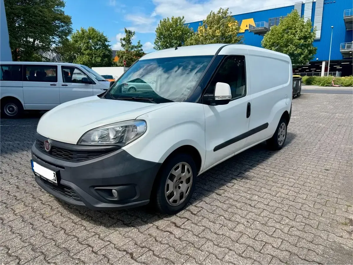 Gebraucht Fiat Doblò 90 PS (66 kW) 2016 Weiß Van / Kleinbus