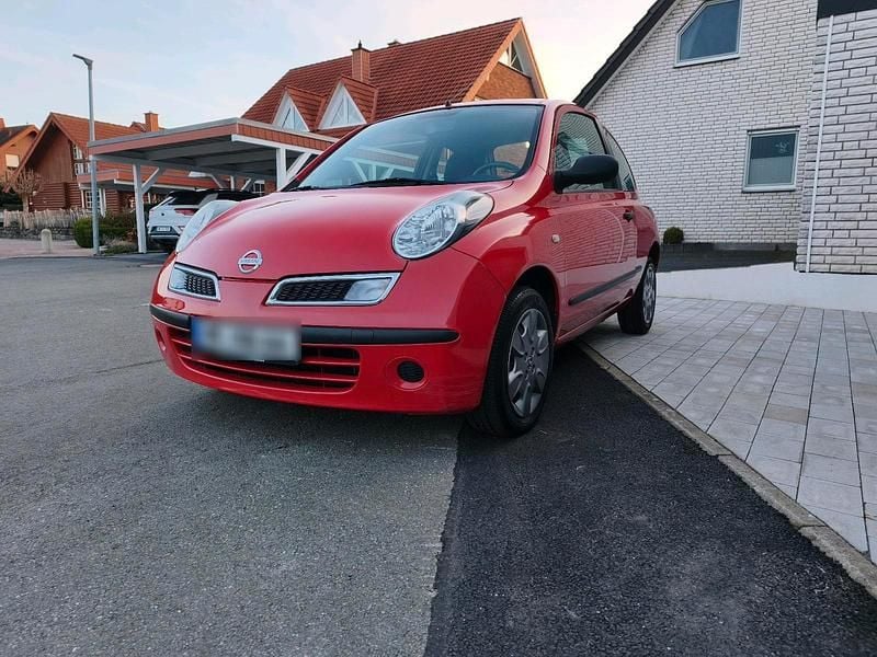 Rot Gebraucht 2008 Nissan Micra Kleinwagen | 1.950 € - Bild 1/4