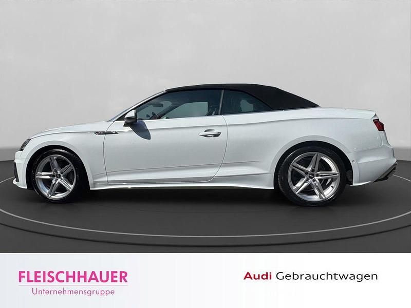 Gebraucht Audi A5 Cabriolet S-Line 204 PS (150 kW) 2021 Weiss Cabrio
