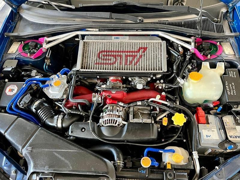 Gebraucht Subaru Impreza 360 PS (264 kW) 2003 Blau Limousine