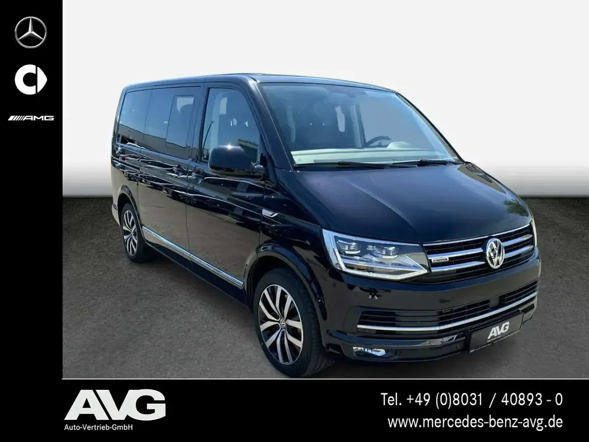Gebraucht VW Multivan Highline 204 PS (150 kW) 2016 Deep black perleffekt Van / Kleinbus