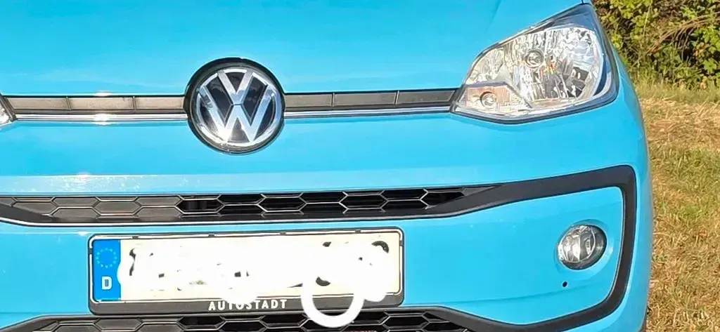 Gebraucht VW up! high up! 60 PS (44 kW) 2017 Blau Kleinwagen