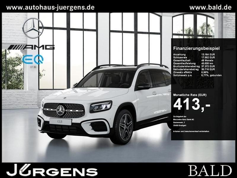 Weiss unilack polarweiß Gebraucht 2024 Mercedes GLB200 AMG SUV | 43.490 € (Etwas zu teuer) - Bild 1/3