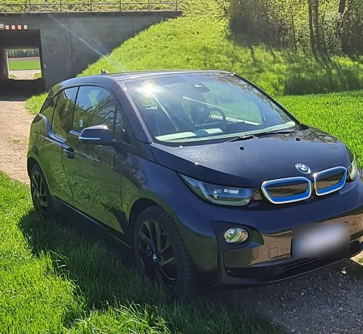 Gebraucht BMW i3 Comfort Edition 125 kW (170 PS) 2014 Grau Kleinwagen