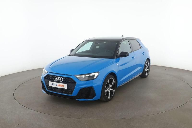 Blau Gebraucht 2021 Audi A1 S-Line Kleinwagen | 26.420 € (Etwas zu teuer) - Bild 1/3
