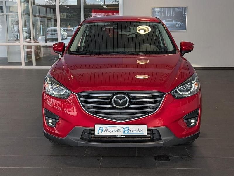 Gebraucht Mazda CX-5 Exclusive-Line 150 PS (110 kW) 2016 Rot SUV
