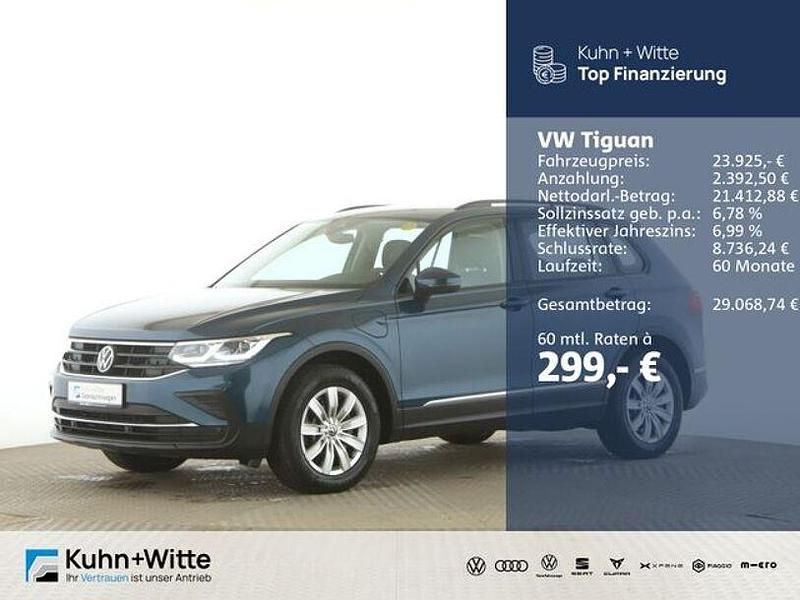 Gebraucht VW Tiguan Life 245 PS (180 kW) 2022 Blau SUV