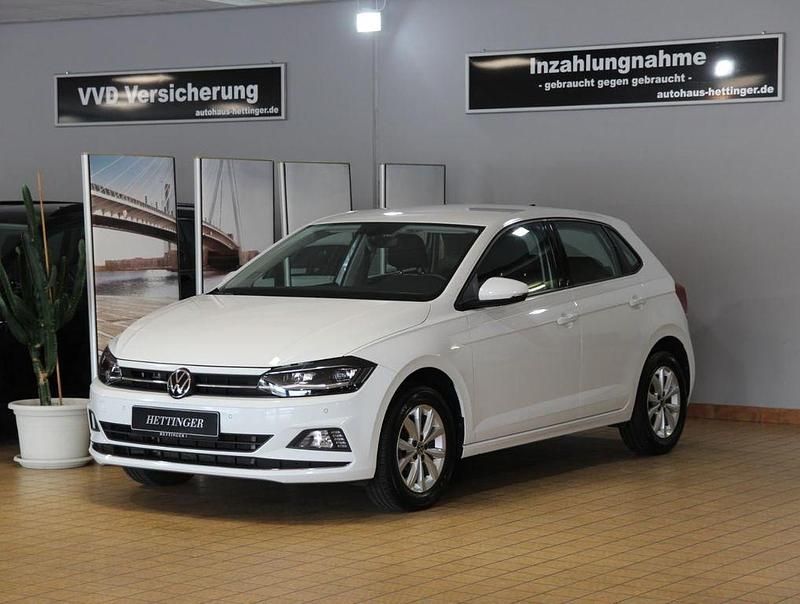 Weiss Gebraucht 2021 VW Polo Highline Limousine | 17.450 € (Etwas zu teuer) - Bild 1/4