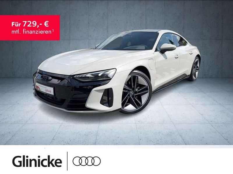 Beige individuallackierungen a Gebraucht 2021 Audi e-tron GT quattro Ambiente Limousine | 54.915 € (Fairer Preis) - Bild 1/2
