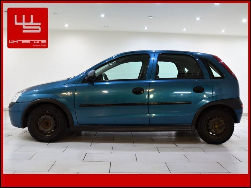 Blau Gebraucht 2002 Opel Corsa Limousine | 690 € (Guter Preis) - Bild 1/4
