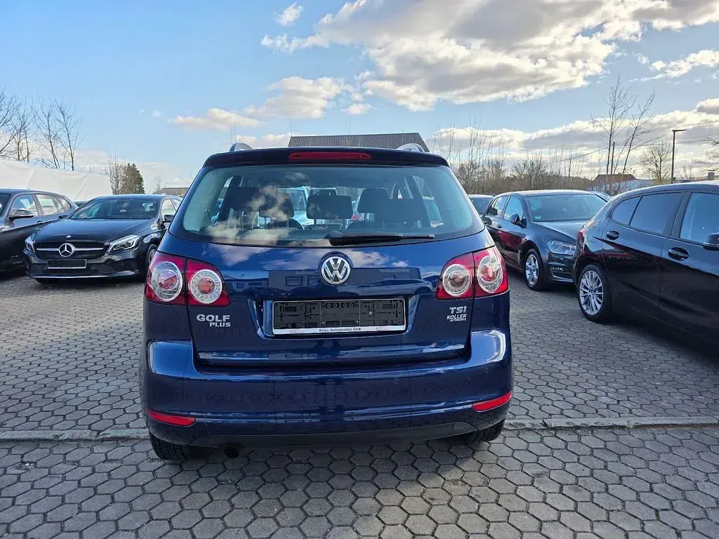 Gebraucht VW Golf Plus Comfortline 105 PS (77 kW) 2010 Blau Van / Kleinbus