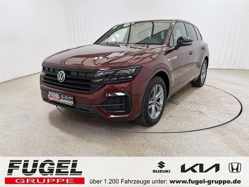 Malbec red metallic Gebraucht 2021 VW Touareg R-line SUV | 48.969 € (Guter Preis) - Bild 1/4