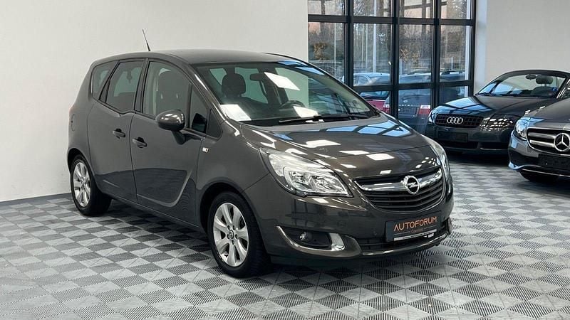 Grau Gebraucht 2016 Opel Meriva Edition Van / Kleinbus | 8.199 € - Bild 1/4