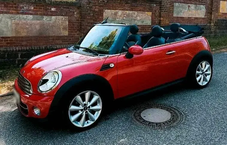 Gebraucht Mini Cooper Cabriolet 122 PS (89 kW) 2014 Rot Cabrio