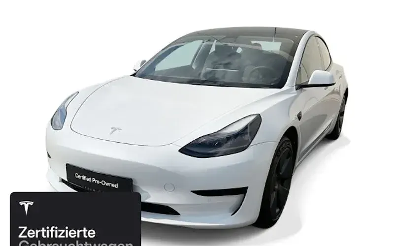Used Tesla Model 3 RWD 205 kW (279 HP) 2021 White Sedan