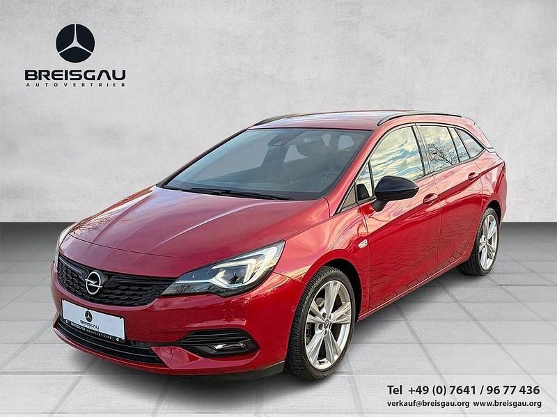 Rot Gebraucht 2021 Opel Astra Ultimate Kombi | 15.990 € (Guter Preis) - Bild 1/4