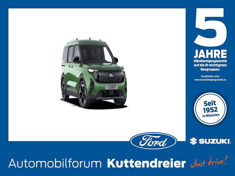 Neu Ford Courier Active 100 kW (136 PS) 2025 Bursting green Van / Kleinbus