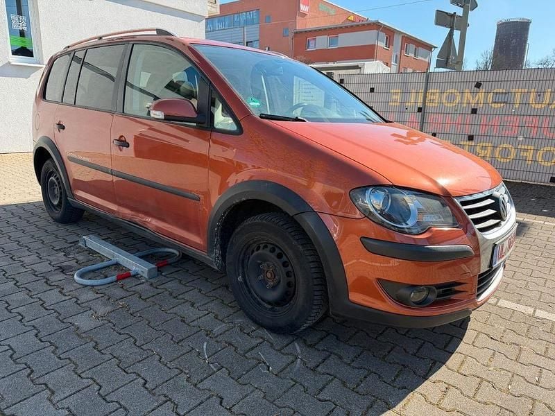 Gebraucht VW Touran Cross 140 PS (102 kW) 2007 Rot Van / Kleinbus