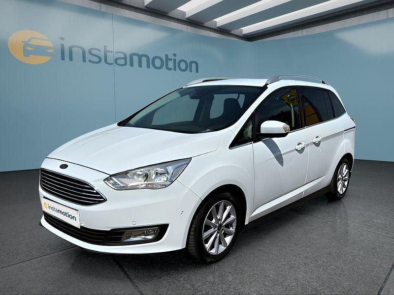 Weiß Gebraucht 2019 Ford Grand C-Max Van / Kleinbus | 14.199 € (Teuer) - Bild 1/4