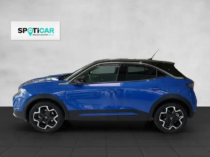 Gebraucht Opel Mokka-e Ultimate 100 kW (136 PS) 2022 Perl blau (metallic) SUV