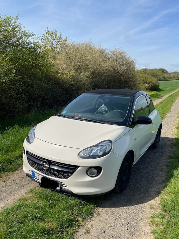 Weiß Gebraucht 2018 Opel Adam Open Air Kleinwagen | 6.700 € (Superpreis) - Bild 1/4