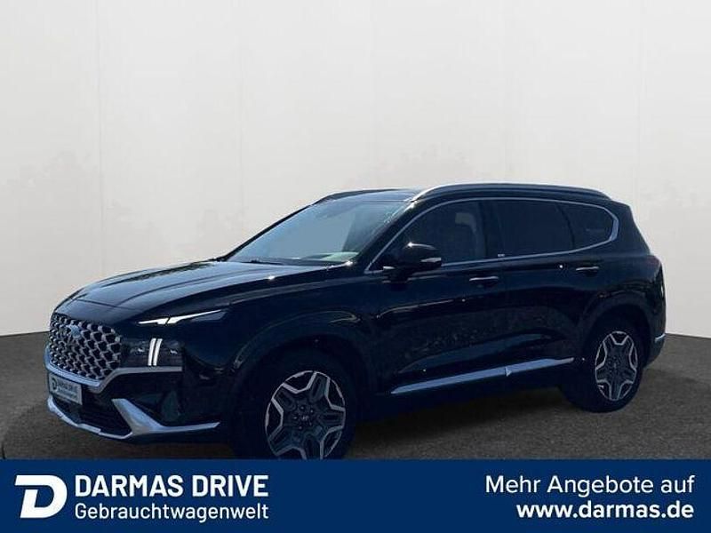 Schwarz Gebraucht 2020 Hyundai Santa Fe Prime SUV | 30.490 € - Bild 1/4