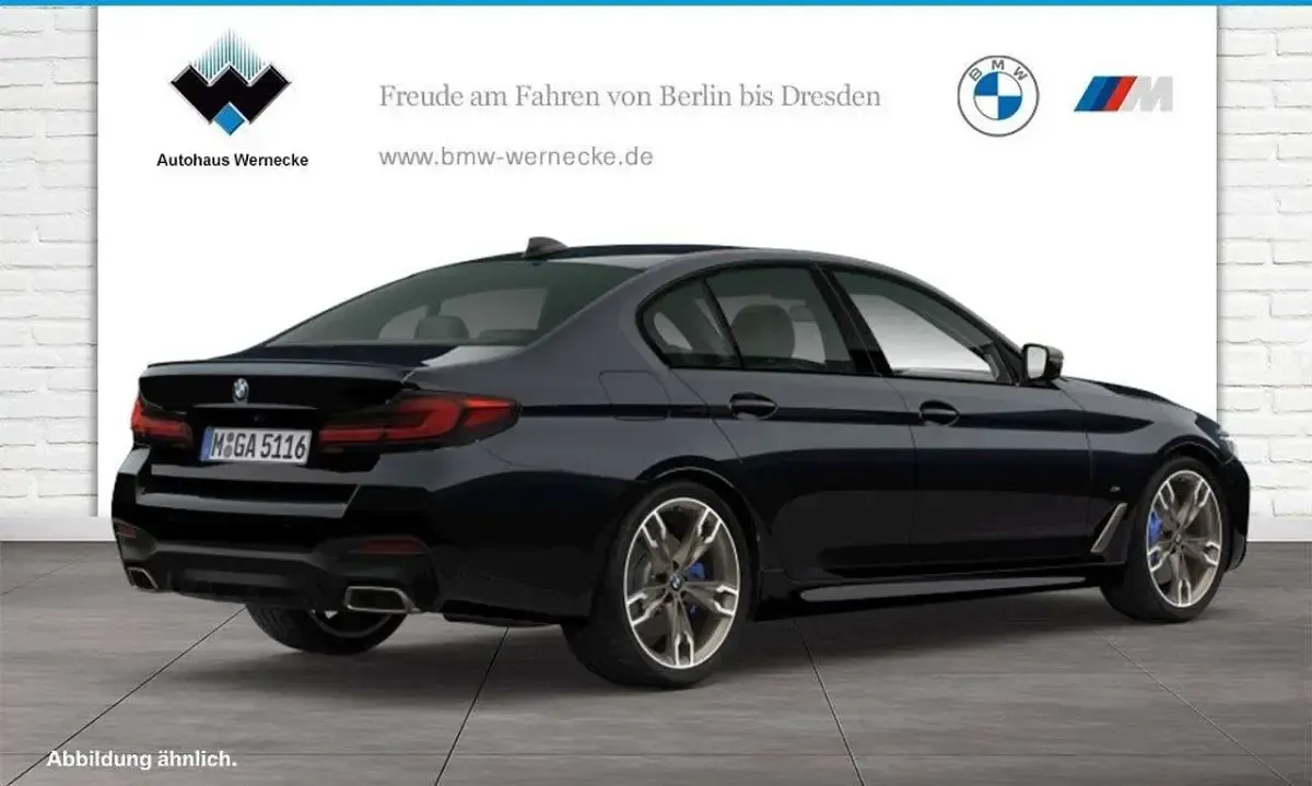 Gebraucht BMW 550 530 PS (389 kW) 2022 M carbonschwarz Limousine