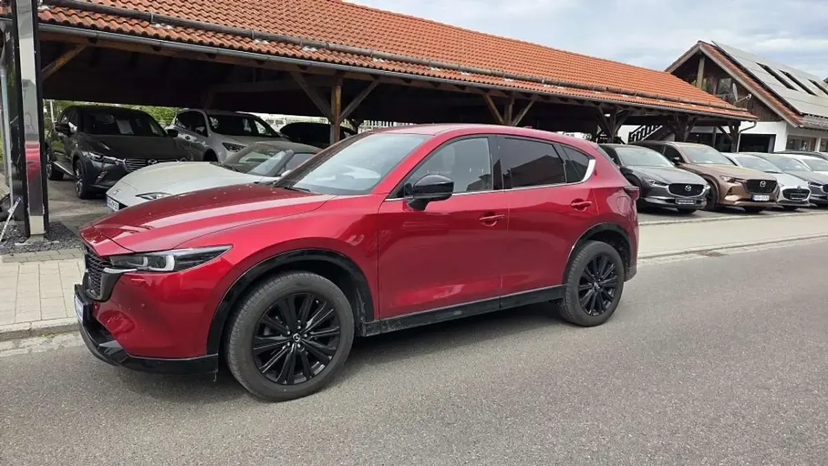 Gebraucht Mazda CX-5 184 PS (135 kW) 2022 Soul red crystal SUV