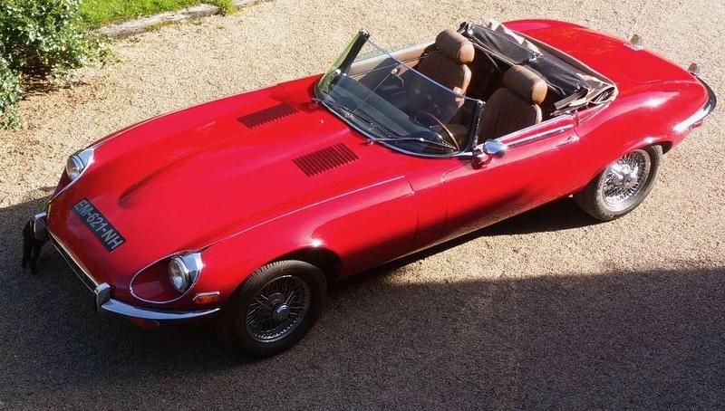 Gebraucht Jaguar E-Type 276 PS (202 kW) 1974 Rot Cabrio