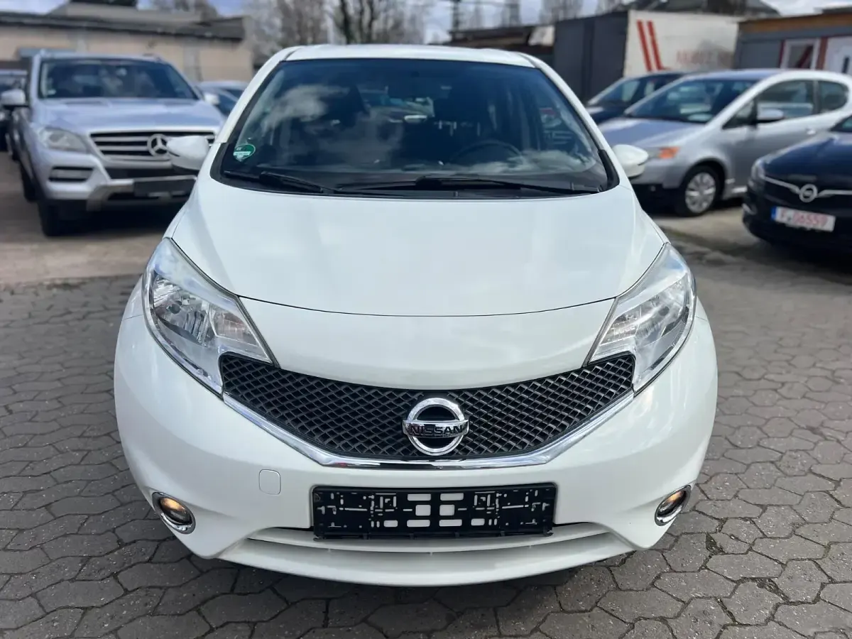 Gebraucht Nissan Note 90 PS (66 kW) 2014 Weiß Kleinwagen