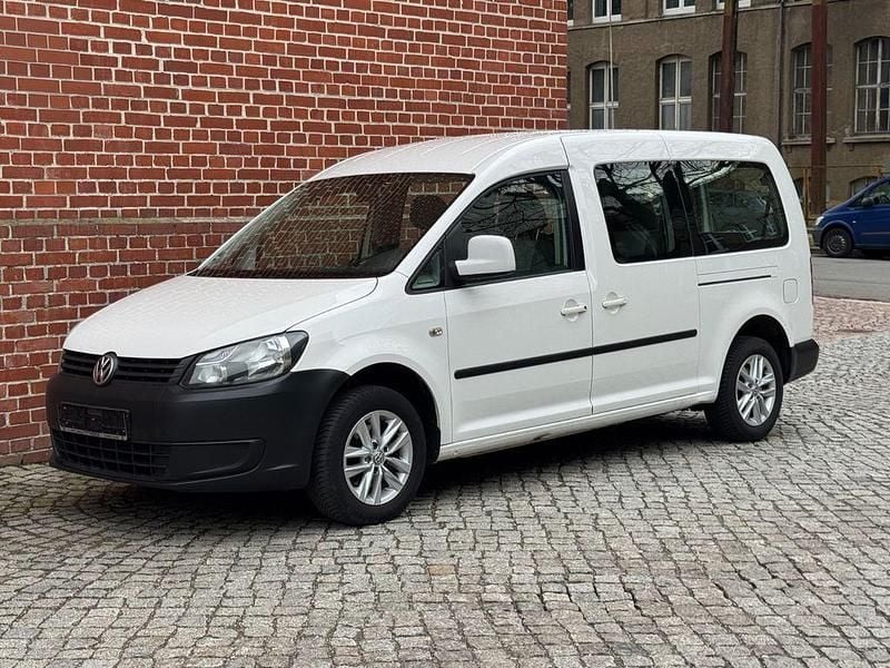 Gebraucht VW Caddy Maxi 102 PS (75 kW) 2012 Weiß Van / Kleinbus