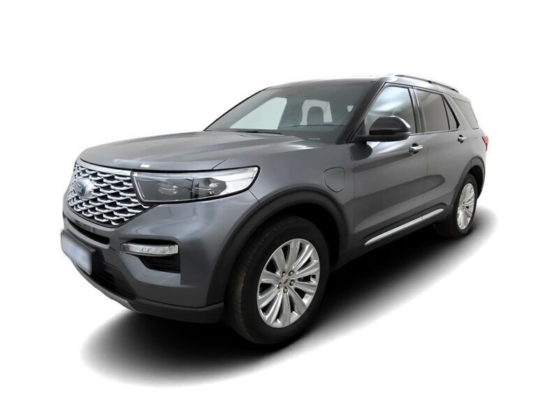 Grau Gebraucht 2022 Ford Explorer Platinum SUV | 56.549 € (Fairer Preis) - Bild 1/4
