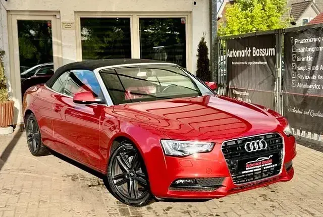 Gebraucht Audi A5 Cabriolet Comfort 170 PS (125 kW) 2013 Rot Cabrio