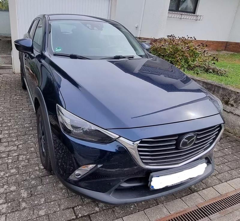 Blau Gebraucht 2016 Mazda CX-3 Sports-Line SUV | 10.500 € - Bild 1/4