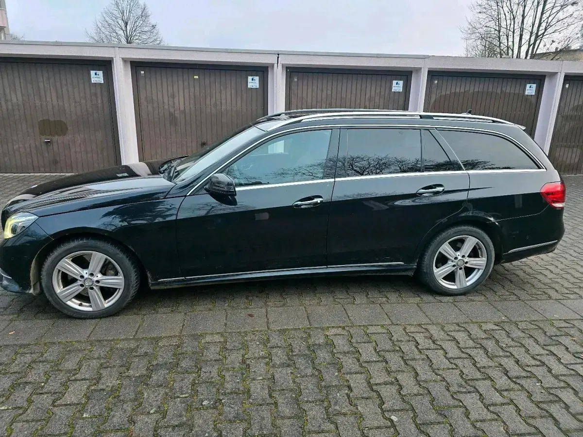 Brugt Mercedes E350 Avantgarde 2014 Sort Stationcar