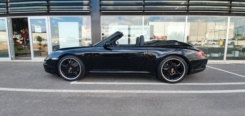 Schwarz Gebraucht 2007 Porsche 911 Carrera Cabriolet Cabrio | 49.900 € (Superpreis) - Bild 1/4