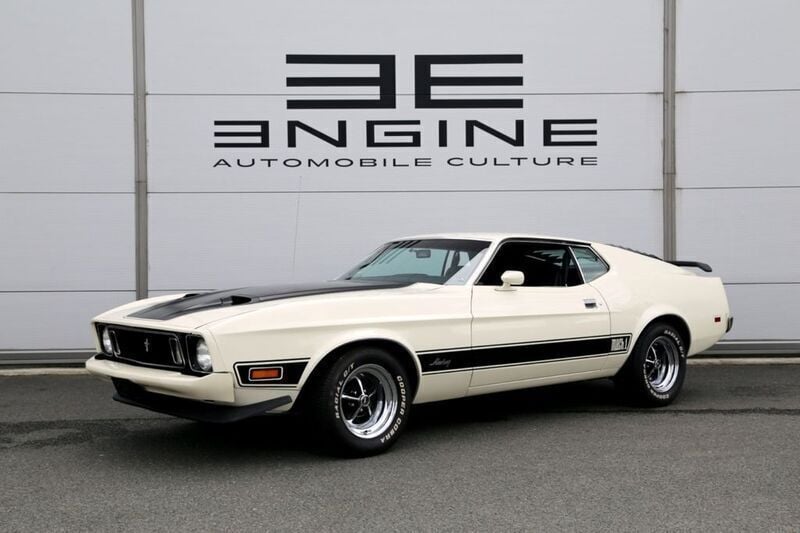 Weiß Gebraucht 1973 Ford Mustang Mach 1 | 32.900 € - Bild 1/4