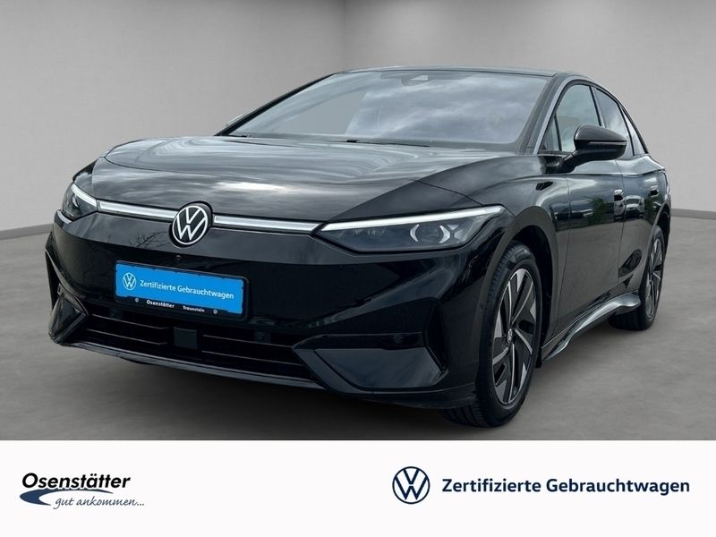 Grau (mistralgrau soulschwarz / soulschwarz / schwarz / schwarz) Gebraucht 2024 VW ID.7 Pro Limousine | 44.320 € (Guter Preis) - Bild 1/4