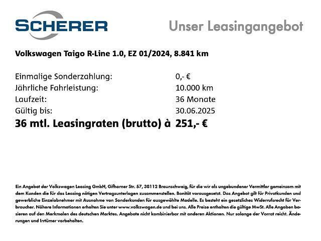 Gebraucht VW Taigo R-line 110 PS (80 kW) 2024 Andere farbe SUV
